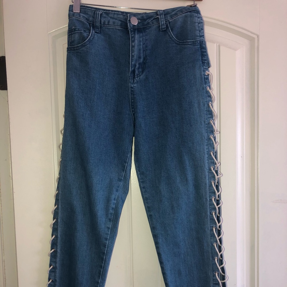 Boohoo jeans size 8